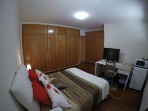 Postel nebo postele na pokoji v ubytování Vv Vistamar