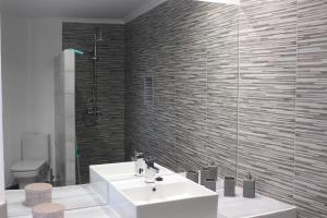 Koupelna v ubytování Villa Finca Costa Blanca Apartment 2 / Ferienwohnung 2; Monte Pego bei Denia