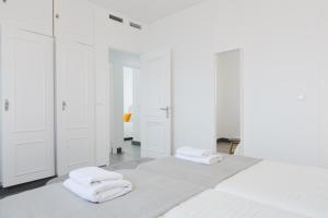 Posteľ alebo postele v izbe v ubytovaní Hola Málaga Premium Centro