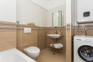 Koupelna v ubytování Perla Apartmani Split