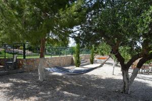 A garden outside West Crete Chania - Villa Europa