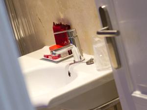 Een badkamer bij Hotel Carlos V