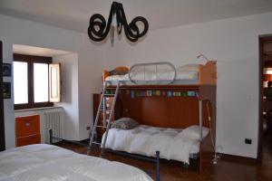 Posteľ alebo postele v izbe v ubytovaní Casa Panoramica Castelverde