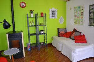 Posteľ alebo postele v izbe v ubytovaní Casa Panoramica Castelverde