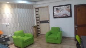 Posezení v ubytování Hotel Damys