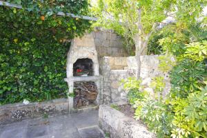A garden outside Villetta Azzurra