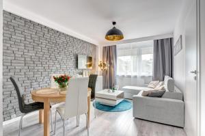 Posedenie v ubytovaní Prime Apartments - Skandynawski