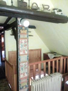Postel nebo postele na pokoji v ubytování Chata Fojtka