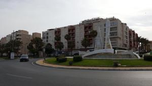 Budynek, w którym mieści się apartament