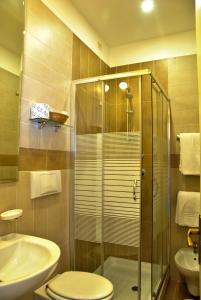 Ένα μπάνιο στο Hotel Villa Fiorita