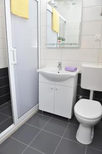 Koupelna v ubytování Apartments Neda