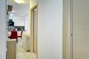 Kuchyň nebo kuchyňský kout v ubytování Apartments Elviana