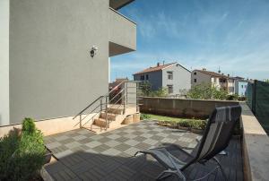 Balkón nebo terasa v ubytování Apartments Elviana