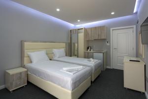 Voodi või voodid majutusasutuse Guesthouse Montex toas