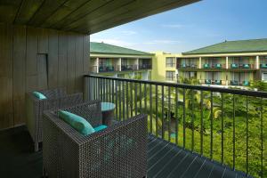 Balkón nebo terasa v ubytování Mercure Bali Legian