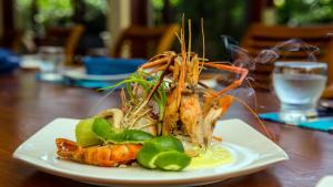 Mad i villaen eller i nærheden