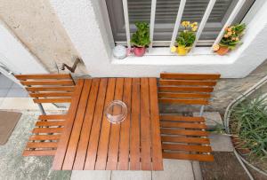 Balkón alebo terasa v ubytovaní Apartment Skeja