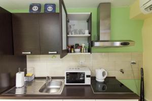 Kuchyňa alebo kuchynka v ubytovaní Apartment Skeja