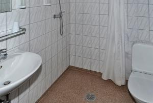 Koupelna v ubytování Motel Lido