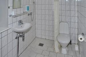 Koupelna v ubytování Motel Lido