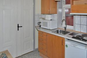 Kuchyň nebo kuchyňský kout v ubytování Motel Lido