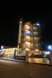 O edifício onde o hotel está situado