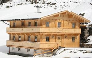 Obiekt Landhaus Schiestl zimą