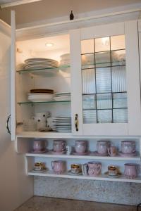 Majoituspaikan Apartmán Nostalgia keittiö tai keittotila
