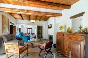 Posezení v ubytování Casa Cecilia