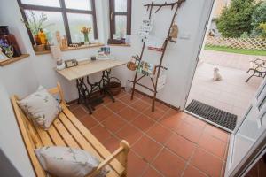 Balkon oz. terasa v nastanitvi Penzion Labská Vyhlídka