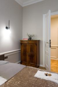 Postel nebo postele na pokoji v ubytování apartament PAULOVE