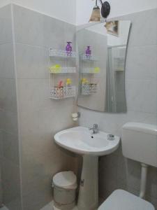 Koupelna v ubytování AL BORGO VACANZE B&B