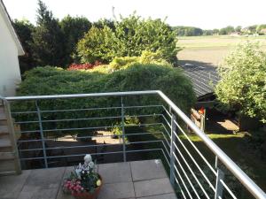 Ein Balkon oder eine Terrasse in der Unterkunft Gute Nacht Ferienwohnung