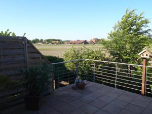 Ein Balkon oder eine Terrasse in der Unterkunft Gute Nacht Ferienwohnung