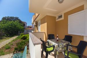 Balkón nebo terasa v ubytování Apartments Isabela Punat by El-Pi Tours