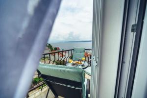 Balkón nebo terasa v ubytování Apartments Juric