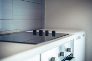 Kuchyň nebo kuchyňský kout v ubytování Apartments Juric