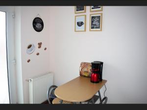 Příslušenství pro přípravu čaje a kávy v ubytování Casa Rendez Vous