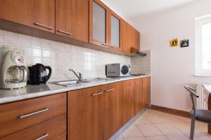 Kuchyň nebo kuchyňský kout v ubytování Apartments Isabela Punat by El-Pi Tours