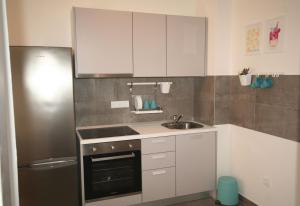 Kuchyňa alebo kuchynka v ubytovaní Apartman Matea