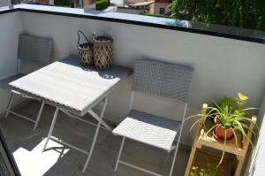 Balkón nebo terasa v ubytování Villa Agram