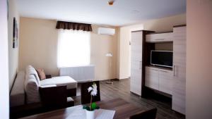 TV a/nebo společenská místnost v ubytování Irány Colorado Apartman