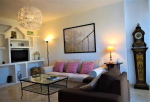 Posezení v ubytování Duplex Esperanza