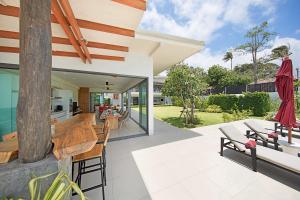 Zahrada ubytování Villa SeaNest Samui