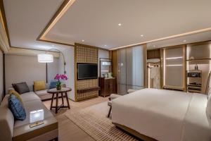Katil atau katil-katil dalam bilik di Pan Pacific Yangon