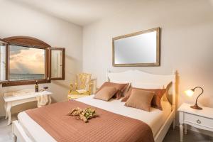 Oceanides Luxury Apartments客房内的一张或多张床位
