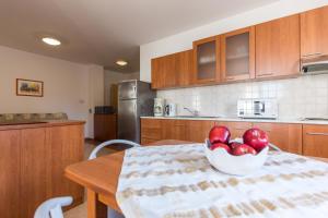Kuchyň nebo kuchyňský kout v ubytování Apartments Isabela Punat by El-Pi Tours