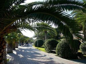 A garden outside Appartamenti FronteMare