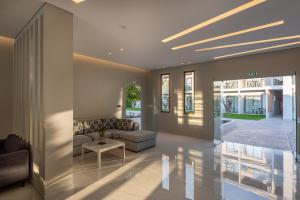 Khu vực ghế ngồi tại Hotel Papillon
