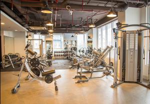 Fitness centrum a/nebo fitness zařízení v ubytování Sunrise City - 5 star
